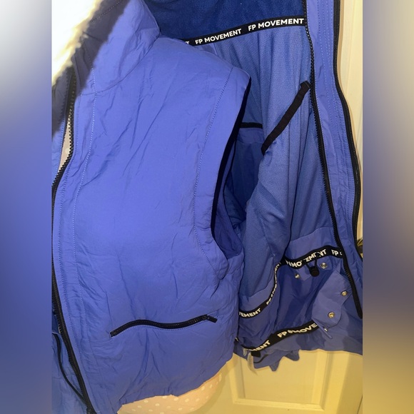 NWOT Free People Shred It Jacket Violet Medium - Picture 4 of 4